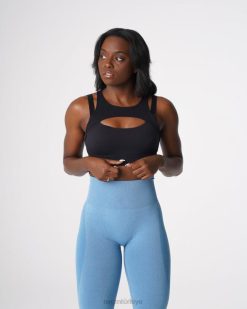 NVGTN Fitness kadınlar apeks sutyen siyah 2T4TB150