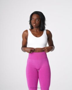 NVGTN Fitness kadınlar dikişsiz sutyen yükseltmek beyaz 2T4TB69